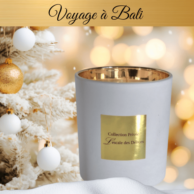 Bougie Voyage à Bali 240g - Collection Privée 